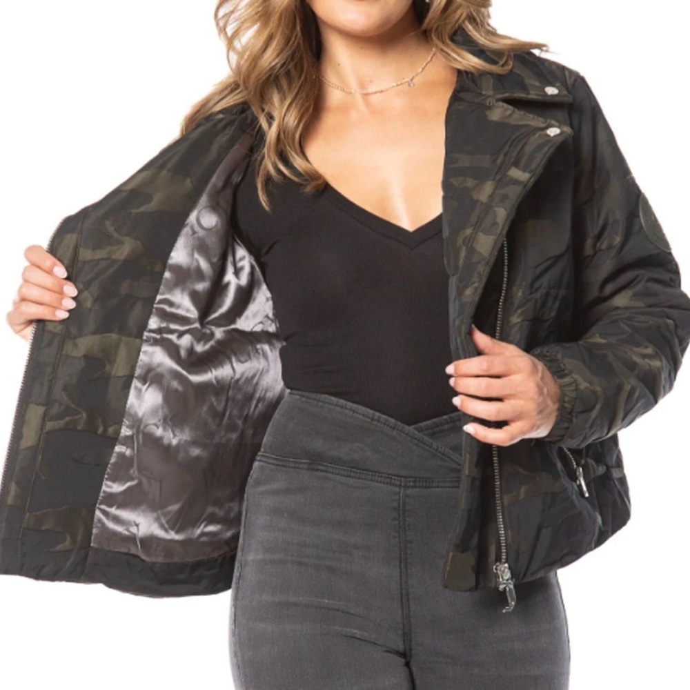 Juicy Couture Green Bomber Jacket